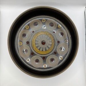 Denby Arabesque Large 9 1/2" Salad Serving Bowl.